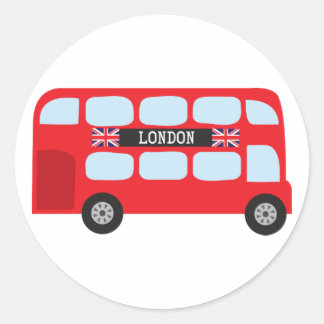 Adesivo Ônibus de dois andares em Londres