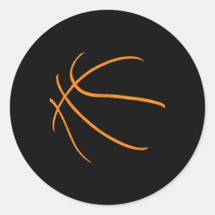 Adesivo Ônibus desportivo Silhout de Basquete