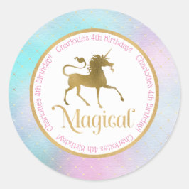 Adesivo Ontem de Unicórnio Magnético