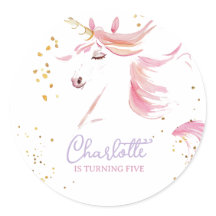 Ontem moderno Unicórnio e Rainbow Pastel