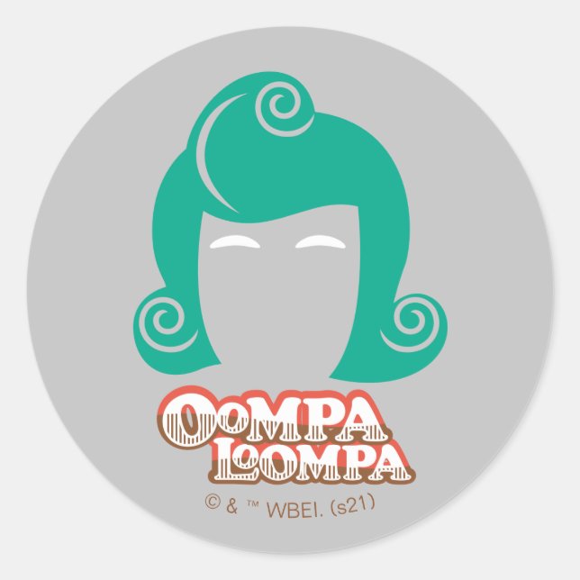 Adesivo Oompa Loompa Hair Graphic (Frente)