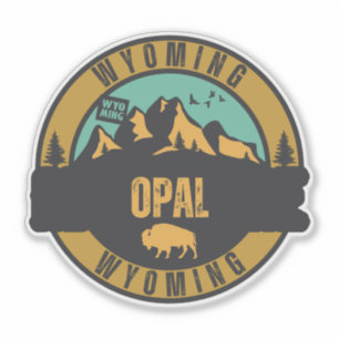 Adesivo Opal, Wyoming