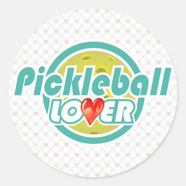 Adesivo Opções do Pickleball Lover 2A-2B (Frente)