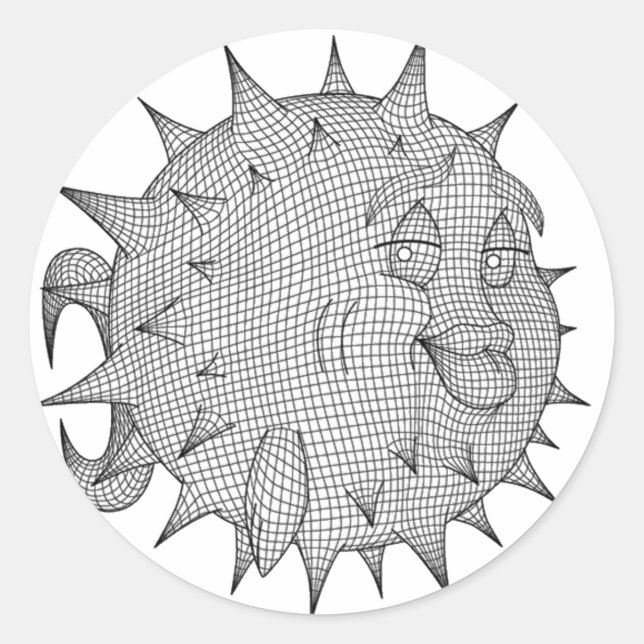 Adesivo OpenBSD (Frente)