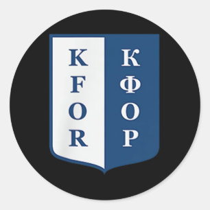Adesivo Operação Conjunta De Manutenção Da Paz Da Força Kf