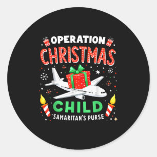 Adesivo Operação Criança de Natal Bolsa dos Samaritanos 