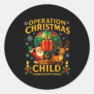 Adesivo Operação Criança Natal Bolsa Samaritan's Purse Bal