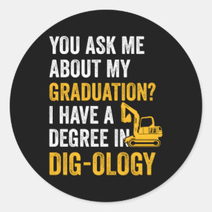 Adesivo Operação de escavação de trombose por um operador