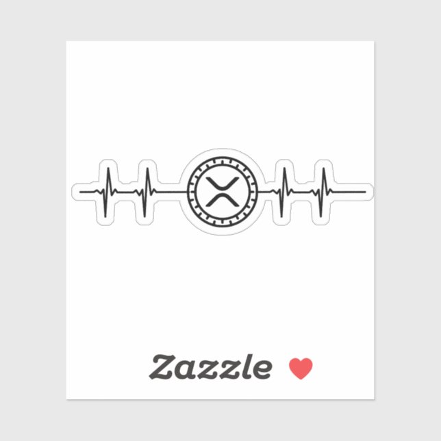 Adesivo operador da xrp (Folha)