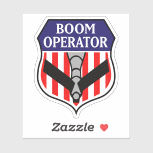 Adesivo Operador de Boom