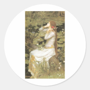 Adesivo Ophelia - John William Waterhouse (1894)