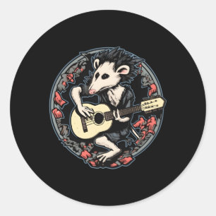 Adesivo Opposum Tocando Banjo Opposum