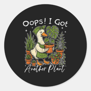 Adesivo Ops, Eu Tenho Outra Planta, Planta Silly Goose, En