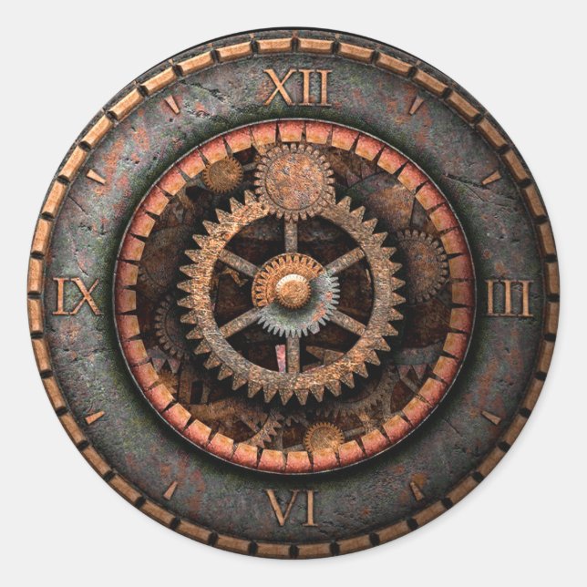 Adesivo Opus Posh Steampunk (Frente)