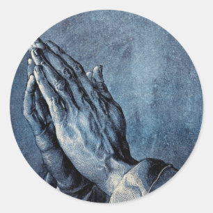 Adesivo Oração dobrada das mãos - Durer