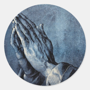 Adesivo Oração dobrada das mãos - Durer