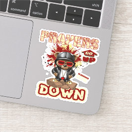 Adesivo Orações Subem Fé Cristã