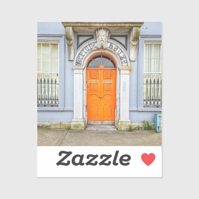 Adesivo Orange Ireland Door Sticker (Folha)