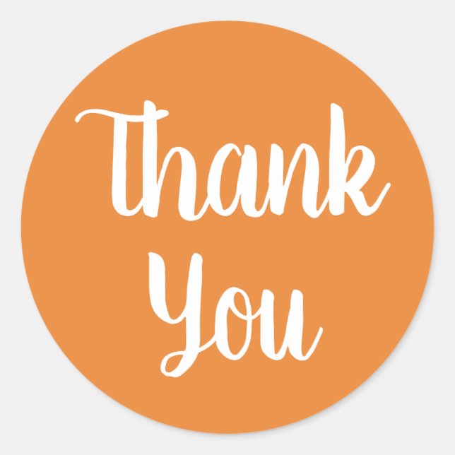 Adesivo Orange Obrigado A Queda Do Casamento De Halloween  (Frente)