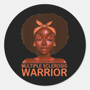 Adesivo Orange Ribbon e Sensibilização Guerreiro Negro Afr