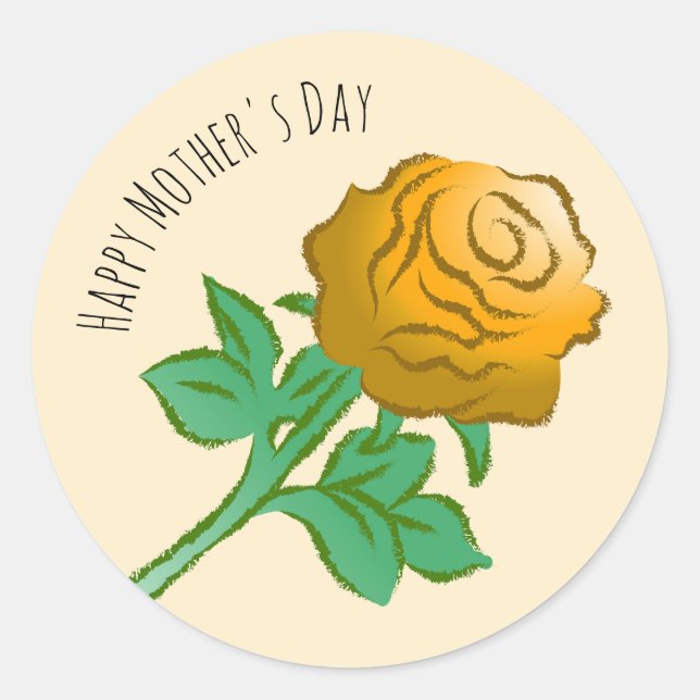 Adesivo Orange Rose (Frente)