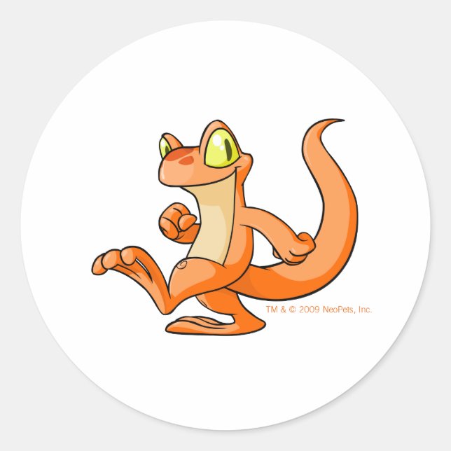 Adesivo Orange Techo em busca (Frente)