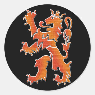Adesivo Oranje leeuw - Leão Holandês