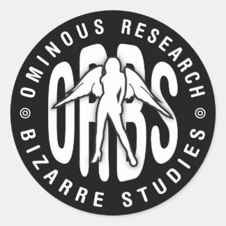 Adesivo ORBS 1,5 polegadas W/B Sticker 003