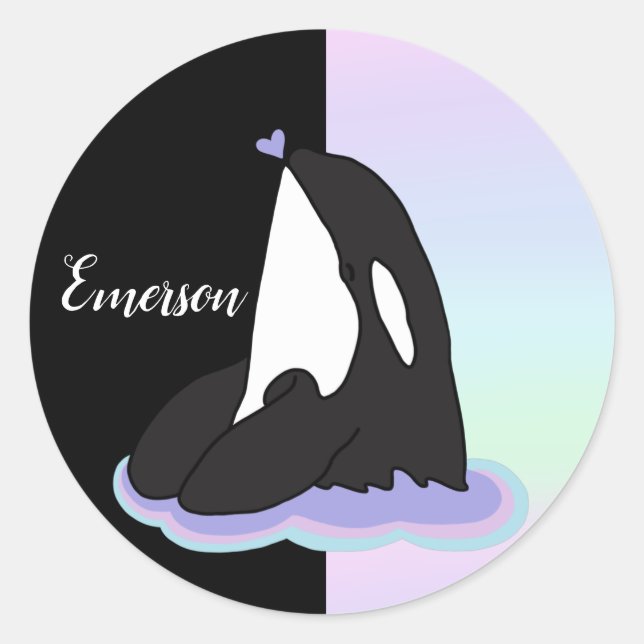Adesivo Orca Killer Whale (Frente)