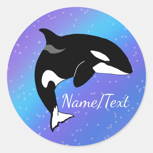 Adesivo Orca Killer Whale (Frente)
