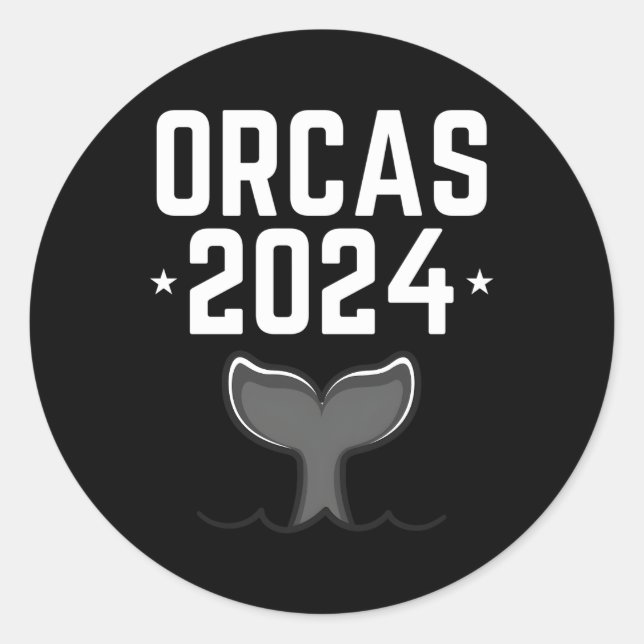 Adesivo Orcas 2024 (Frente)