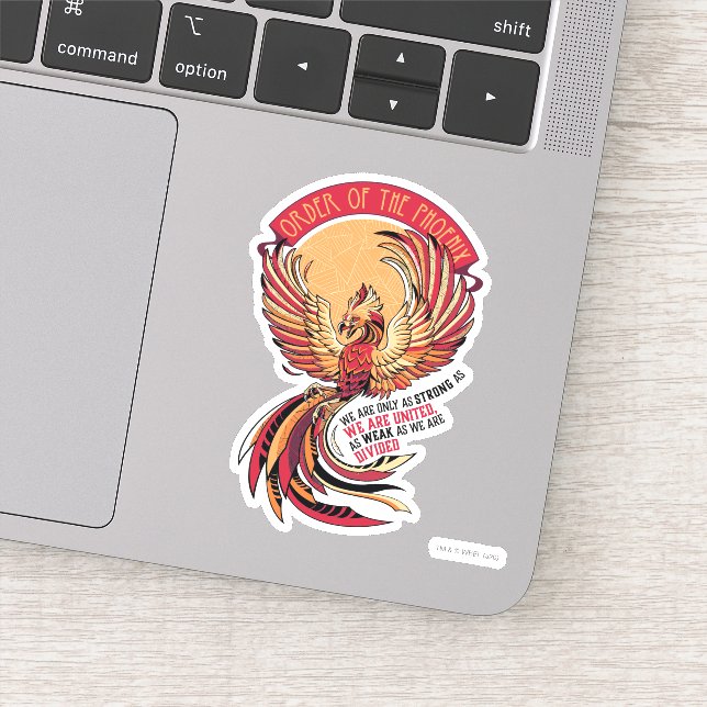 Adesivo Ordem do emblema cruzado de Phoenix (Detalhe)