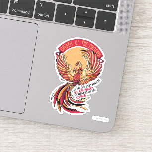 Adesivo Order of the Phoenix Crosshatched Emblem