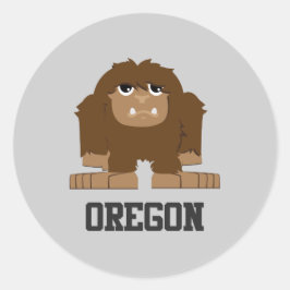 Adesivo Oregon Bigfoot
