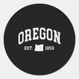 Adesivo Oregon - Leste. 1859 - Perturbado - Design Click V