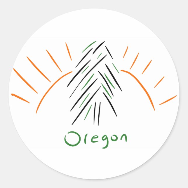 Adesivo Oregon Sticker (Frente)