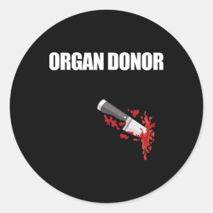 Adesivo Organ Donor Diversão Maldita Memória Do Rim No Byc