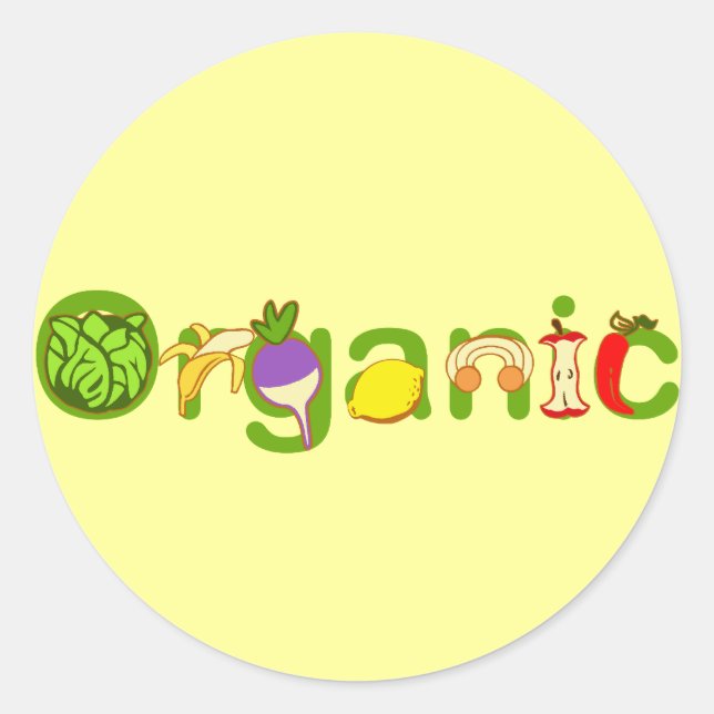 Adesivo Orgânico (Frente)