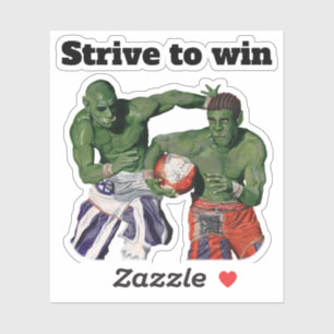 Adesivo Orgulhador De Futebol De Futebol Fantasia