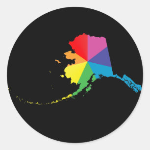 Adesivo orgulho alaska.