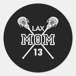 Adesivo Orgulho Amor Lacrosse Mãe Nº 13 Jogador Lax 13 M