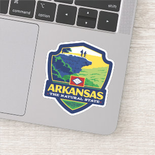 Adesivo Orgulho Arkansas do estado
