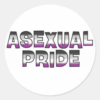 Adesivo Orgulho Asexual