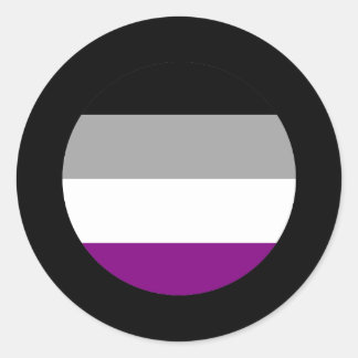 Adesivo Orgulho Asexual