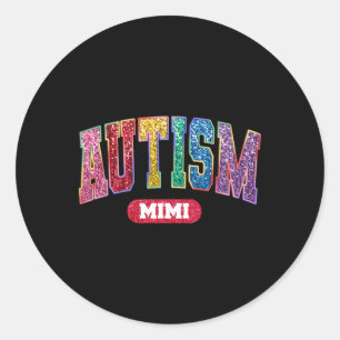 Adesivo Orgulho Autismo Mimi Autismo Sensibilização Mês Mã