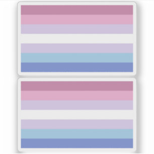 Adesivo Orgulho Bigender