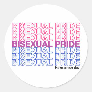 Adesivo Orgulho Bissexual