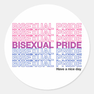 Adesivo Orgulho Bissexual