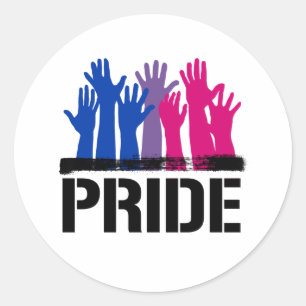 Adesivo Orgulho Bissexual