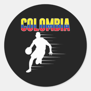 Adesivo Orgulho Colômbia - Fãs de Sketll Jersey Colombiana